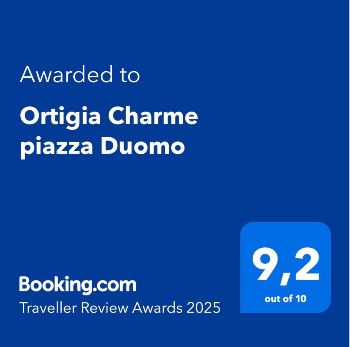 Apartamento Ortigia Charme Piazza Duomo Syracuse Exterior foto